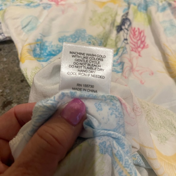 Jane & Delancy button down blouse resort wear size L - Picture 8 of 11